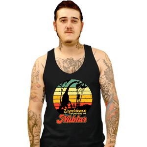 Daily_Deal_Shirts Tank Top, Unisex / Small / Black Wonder Island