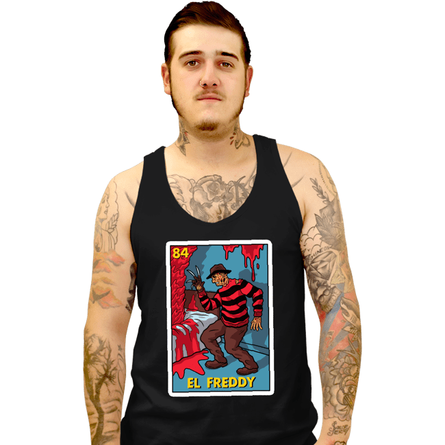 Shirts Tank Top, Unisex / Small / Black El Freddy
