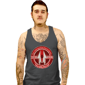 Shirts Tank Top, Unisex / Small / Charcoal A-Wing