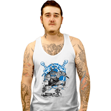 Load image into Gallery viewer, Daily_Deal_Shirts Tank Top, Unisex / Small / White Leonardo Sumi-e
