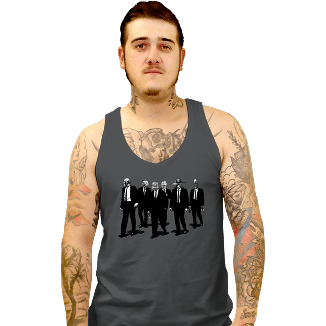 Shirts Tank Top, Unisex / Small / Charcoal Hunter Dogs