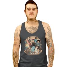 Load image into Gallery viewer, Shirts Tank Top, Unisex / Small / Charcoal Stranger Anime
