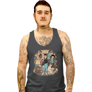 Shirts Tank Top, Unisex / Small / Charcoal Stranger Anime