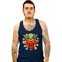 Load image into Gallery viewer, Daily_Deal_Shirts Tank Top, Unisex / Small / Navy Baby Valentine
