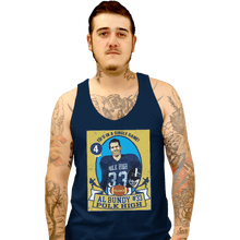 Load image into Gallery viewer, Shirts Tank Top, Unisex / Small / Navy Al Bundy Trading Card
