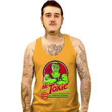 Load image into Gallery viewer, Daily_Deal_Shirts Tank Top, Unisex / Small / Gold Mr. Toxie
