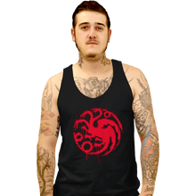 Load image into Gallery viewer, Secret_Shirts Tank Top, Unisex / Small / Black Three Headed Dragon
