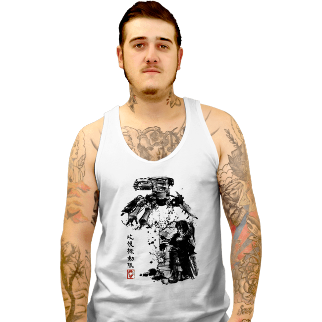 Daily_Deal_Shirts Tank Top, Unisex / Small / White Major Vs Tank Sumi-e