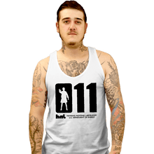 Load image into Gallery viewer, Shirts Tank Top, Unisex / Small / White 011
