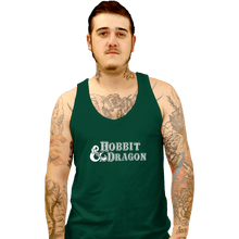 Load image into Gallery viewer, Secret_Shirts Tank Top, Unisex / Small / Black Hobbit And Dragon

