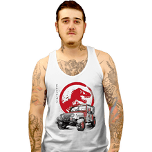 Load image into Gallery viewer, Daily_Deal_Shirts Tank Top, Unisex / Small / White YJ Sahara sumi-e
