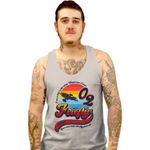 Secret_Shirts Tank Top, Unisex / Small / White A Leaf On The Wind