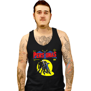 Shirts Tank Top, Unisex / Small / Black Investigation Team Comics