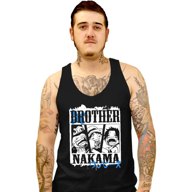 Shirts Tank Top, Unisex / Small / Black Brother Nakama