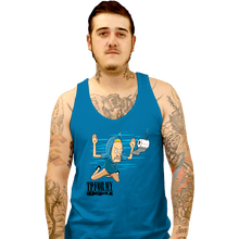 Load image into Gallery viewer, Shirts Tank Top, Unisex / Small / Sapphire Smells Like Bunghole
