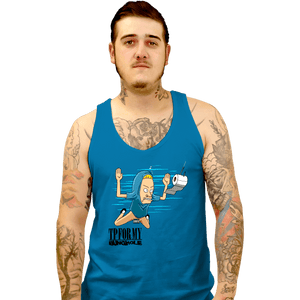 Shirts Tank Top, Unisex / Small / Sapphire Smells Like Bunghole