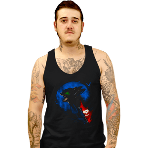 Shirts Tank Top, Unisex / Small / Black Night Fury