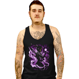 Daily_Deal_Shirts Tank Top, Unisex / Small / Black Shadow Heart