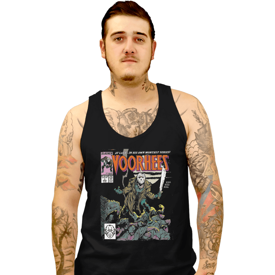 Shirts Tank Top, Unisex / Small / Black Voorhees Wolverine