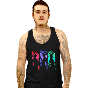 Daily_Deal_Shirts Tank Top, Unisex / Small / Black Fighting Girls