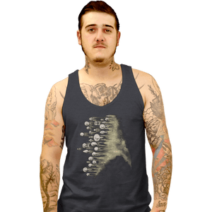 Daily_Deal_Shirts Tank Top, Unisex / Small / Dark Heather Symbol Of The Federation