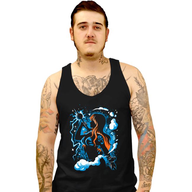 Daily_Deal_Shirts Tank Top, Unisex / Small / Black Cat Burglar