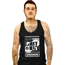 Load image into Gallery viewer, Shirts Tank Top, Unisex / Small / Black Cyberpunk Critical Hit
