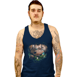 Shirts Tank Top, Unisex / Small / Navy Forest Dreamers