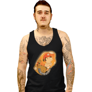 Shirts Tank Top, Unisex / Small / Black Mario Stranding
