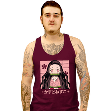 Load image into Gallery viewer, Shirts Tank Top, Unisex / Small / Maroon Nezuko
