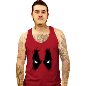 Shirts Tank Top, Unisex / Small / Red Splatter Merc