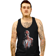 Load image into Gallery viewer, Shirts Tank Top, Unisex / Small / Black Watercolor Spider
