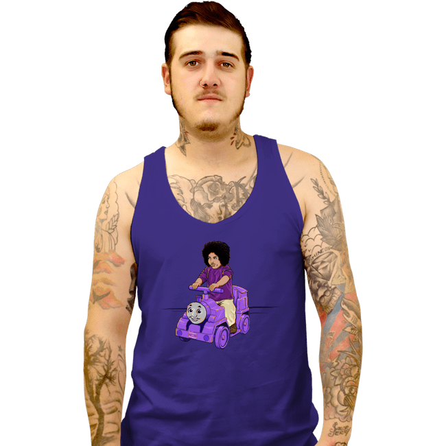 Secret_Shirts Tank Top, Unisex / Small / Violet Purple Train, Purple Train