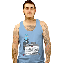 Load image into Gallery viewer, Shirts Tank Top, Unisex / Small / Powder Blue I Hate Earth

