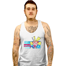 Load image into Gallery viewer, Secret_Shirts Tank Top, Unisex / Small / White Pretty Guardian Cynthia
