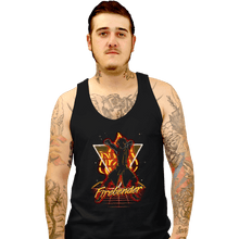 Load image into Gallery viewer, Shirts Tank Top, Unisex / Small / Black Retro Firebender
