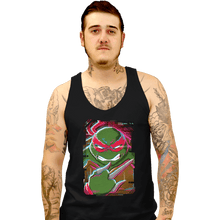 Load image into Gallery viewer, Daily_Deal_Shirts Tank Top, Unisex / Small / Black Glitch Raphael
