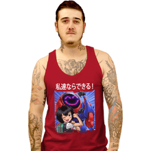 Load image into Gallery viewer, Shirts Tank Top, Unisex / Small / Red Peni Can Do Whatever A Spider Can
