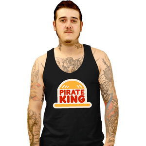 Secret_Shirts Tank Top, Unisex / Small / Black Pirate King
