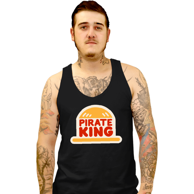 Secret_Shirts Tank Top, Unisex / Small / Black Pirate King