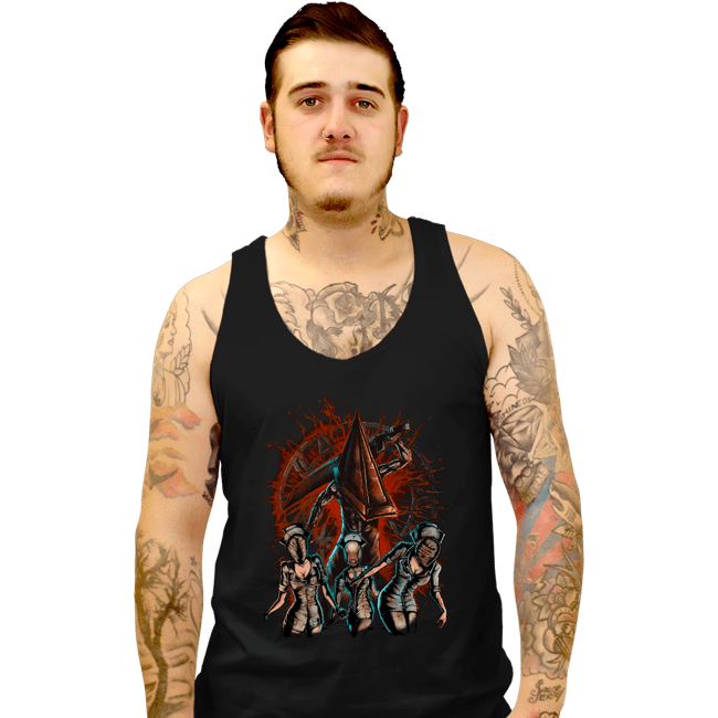 Secret_Shirts Tank Top, Unisex / Small / Black Raining Blood
