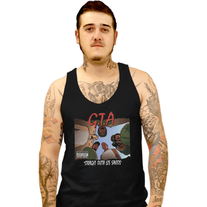 Shirts Tank Top, Unisex / Small / Black Straight Outta Los Santos