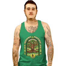 Load image into Gallery viewer, Shirts Tank Top, Unisex / Small / Irish Green Deku Tree
