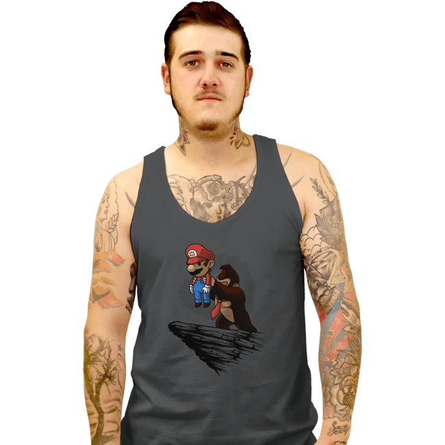 Shirts Tank Top, Unisex / Small / Charcoal Gaming King
