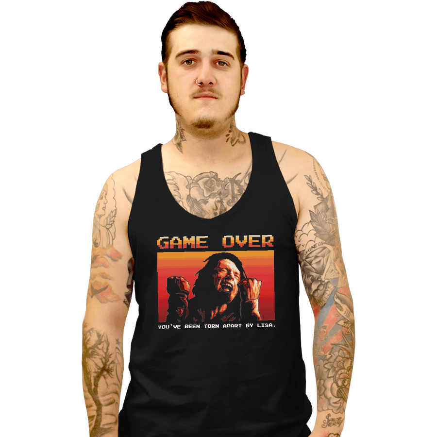 Shirts Tank Top, Unisex / Small / Black Game Over Tommy
