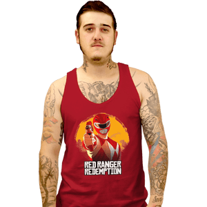 Shirts Tank Top, Unisex / Small / Red Red Ranger Redemption