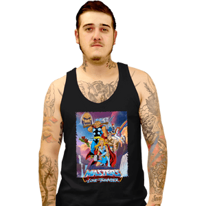 Daily_Deal_Shirts Tank Top, Unisex / Small / Black Masters Of Love And Thunder