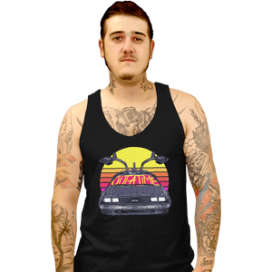 Shirts Tank Top, Unisex / Small / Black Outatime In The 80s