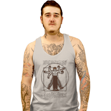 Load image into Gallery viewer, Daily_Deal_Shirts Tank Top, Unisex / Small / White Vitruvian Dragon
