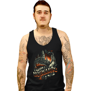 Shirts Tank Top, Unisex / Small / Black World Of The Wizards